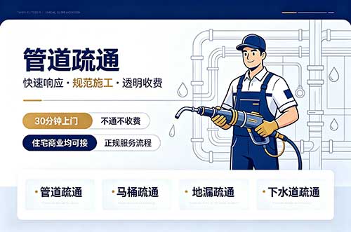 吴江管道疏通