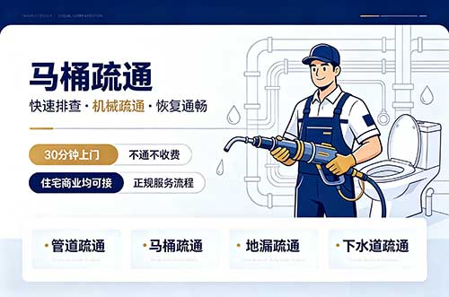 吴江马桶疏通