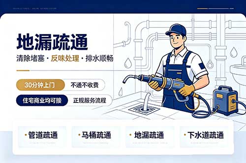 吴江地漏疏通