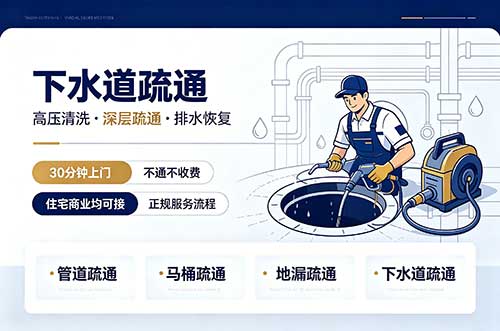 吴江下水道疏通